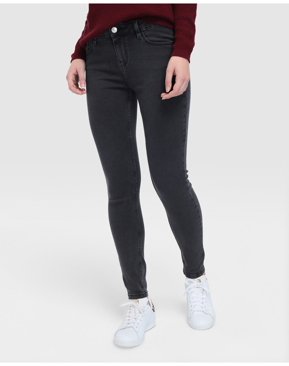 Gris Foncé Femme A25334777 Easy Jean Skinny Wear W6Fq70I