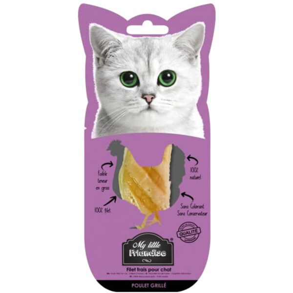 Snack para Gato de Frango Grelhado embalagem 30 g