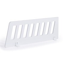 Barrera de seguridad grande Alondra para Cama junior de madera blanco mate