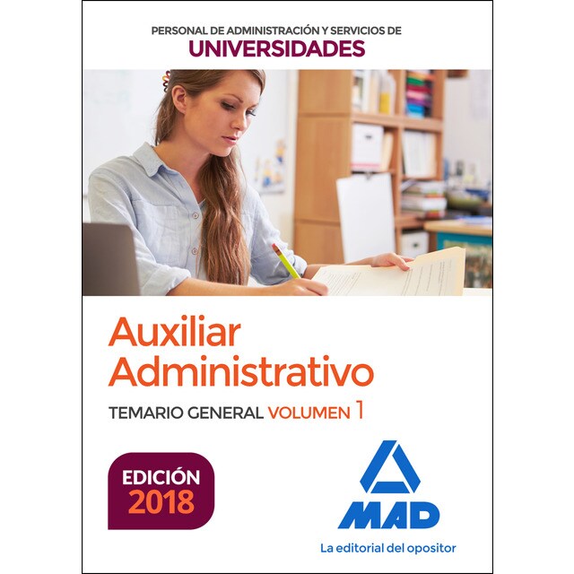 Auxiliar Administrativo de Universidades. Temario General Vol. 1.pdf