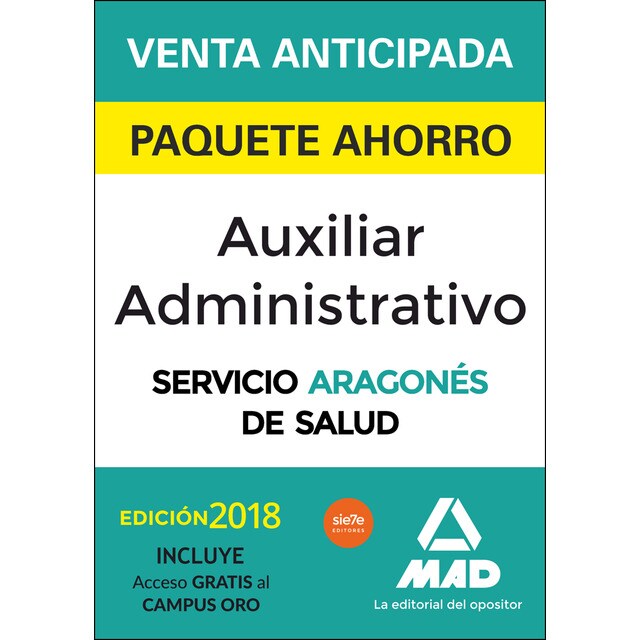 Paquete Ahorro Auxiliar Administrativo del Servicio Aragonés de Salud.pdf