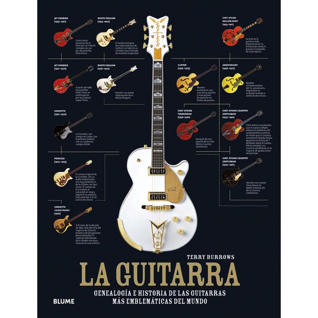 La guitarra: Genealogía e historia de las guitarras más emblemáticas del mundo (Tapa dura)