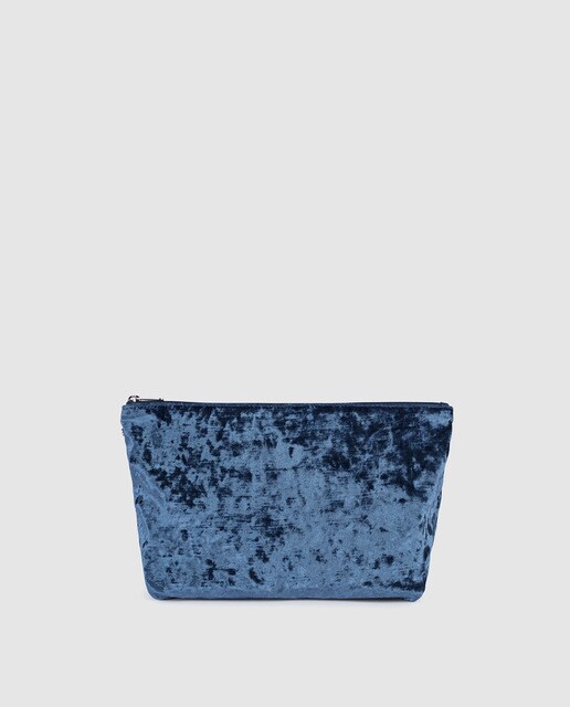 De Mediano Tous Bolsos Kaos Shock Organizador En Azul Terciopelo DHE9I2
