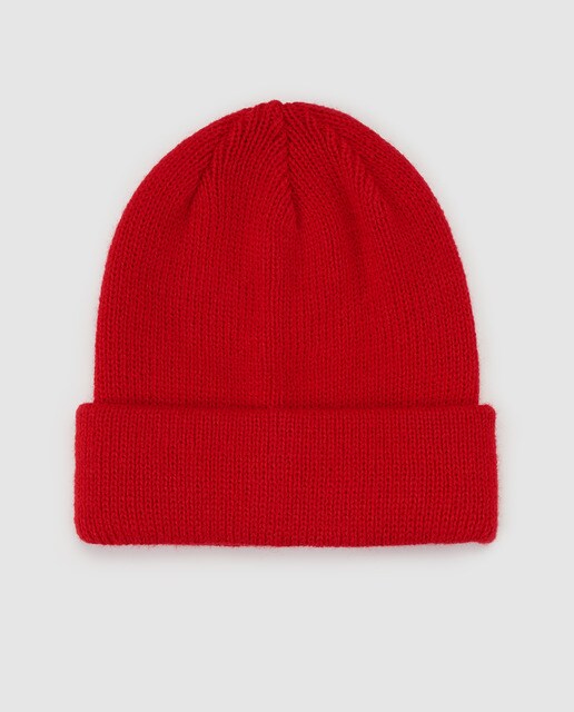 Gorro de menino Freestyle liso vermelho