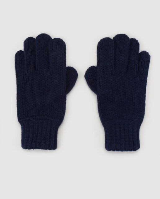 Luvas de menino Freestyle lisas azul-marinho