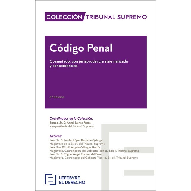 Código penal comentado: Colección tribunal supremo.pdf