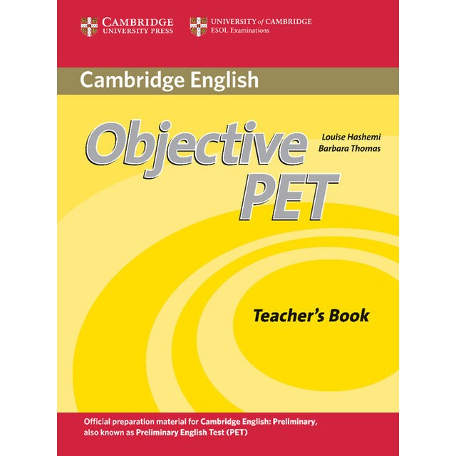 Objective pet teacher's book 2nd edition (Tapa blanda)