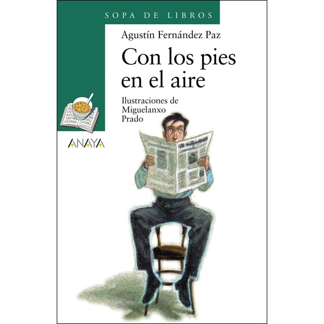 Con los pies en el aire (Tapa blanda con solapas)
