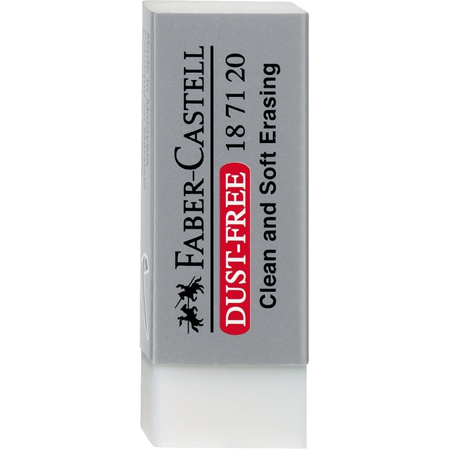 Goma de Borrar para Trazos de Grafito Faber Castell Blanca
