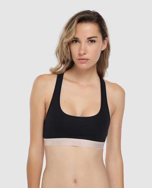Soutien de mulher Skiny tipo top sem aros