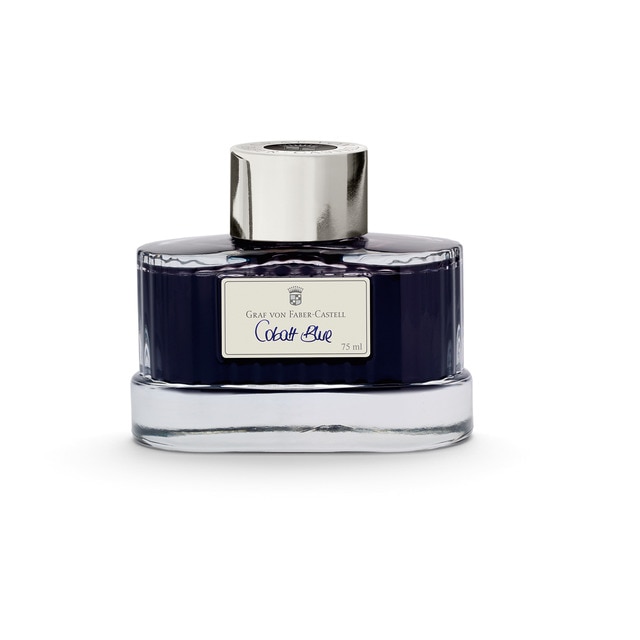 Frasco De Tinta 75 Ml Graf von Faber-Castell Azul.