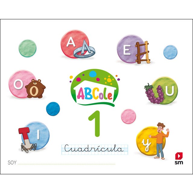 Cuaderno de lectoescritura 1, Cuadrícula. ABCole 18