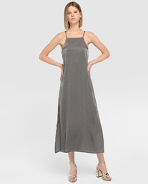 coast dark green dress