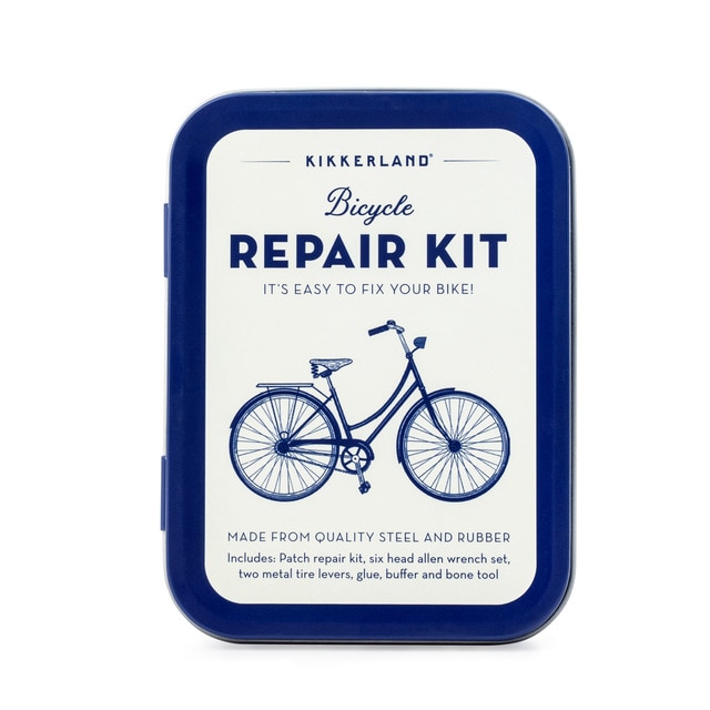 Kit de Reparación de Bicicletas Kikkerland.