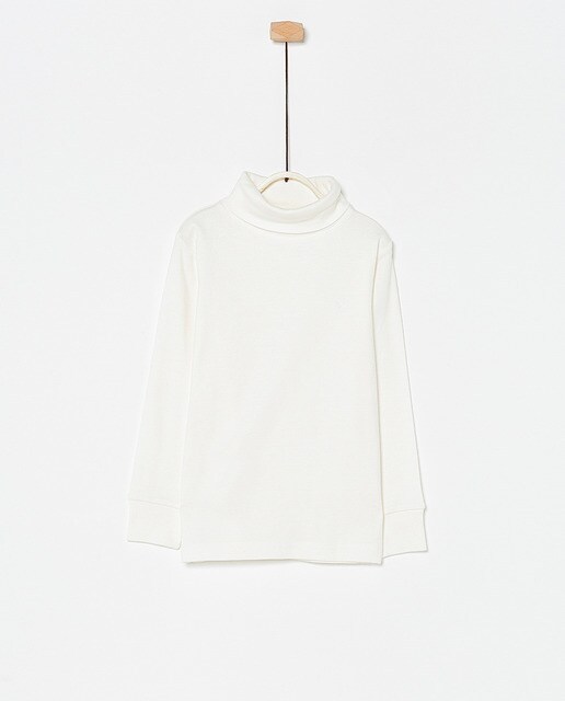 Camisola de malha de menino Sfera com gola cisne