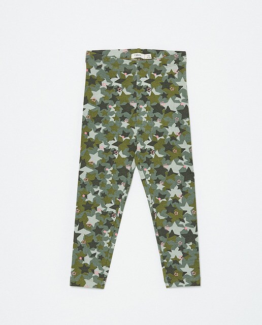 Leggings de menina Sfera camuflagem