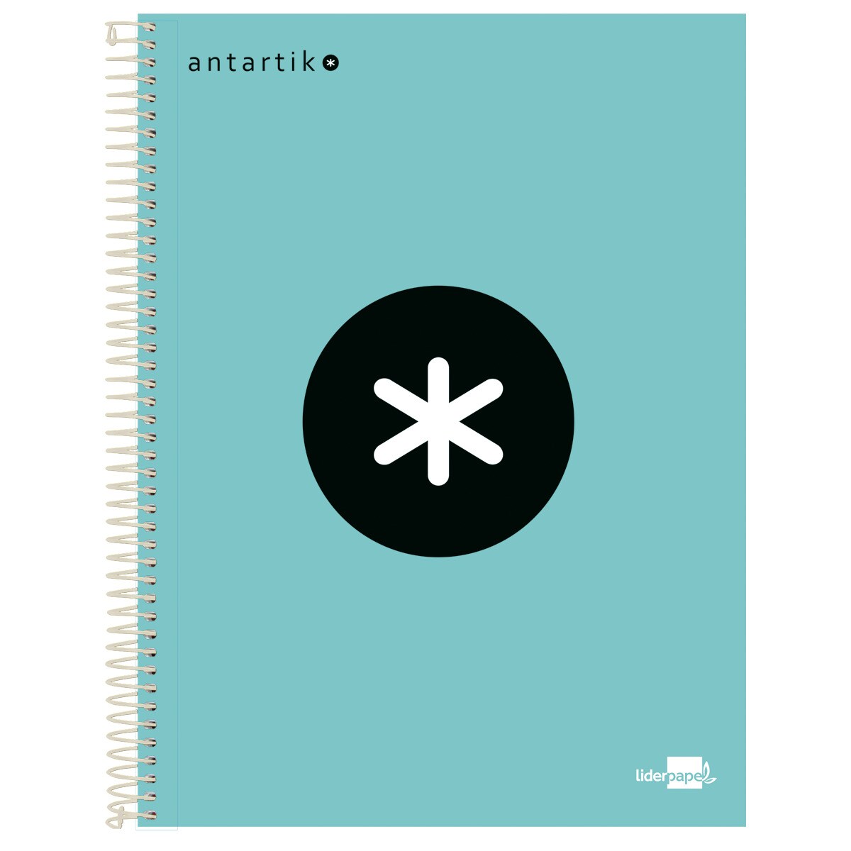 Antartik - Cuaderno A4 120 Hojas Cuadro 5mm Antartik Menta.