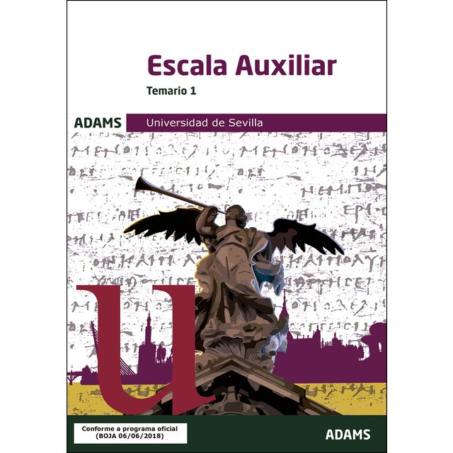 Temario 1 escala auxiliar universidad de sevilla (Tapa blanda)