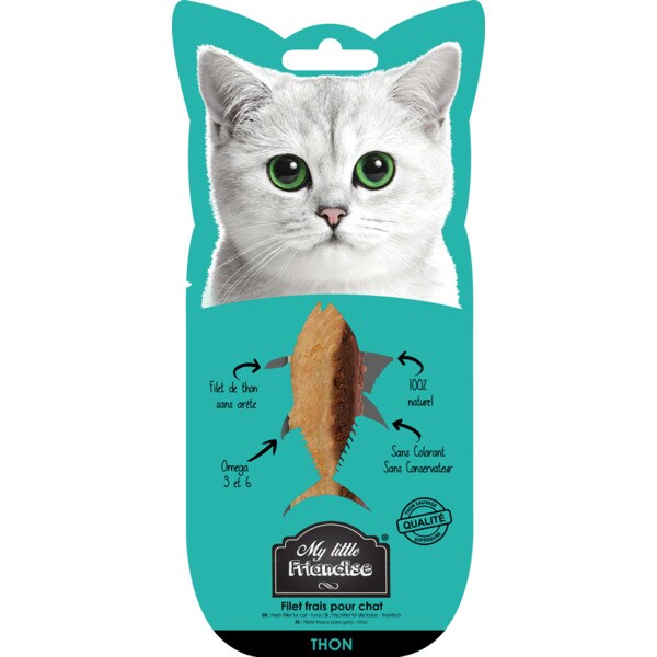 Snack para Gato Filete Fresca de Atum embalagem 30 g