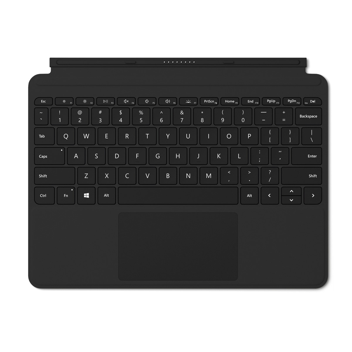 Funda negra con teclado Microsoft Type Cover para Surface Go