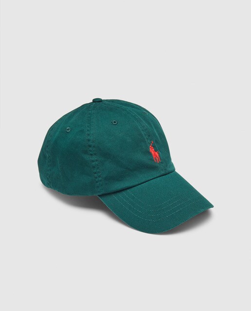 Casquette Classique Ajustable Coton Polo Ralph En · Verte Lauren 0vnNwm8
