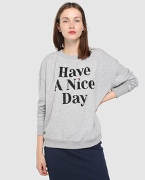 tommy jeans have a nice day sweatshirt