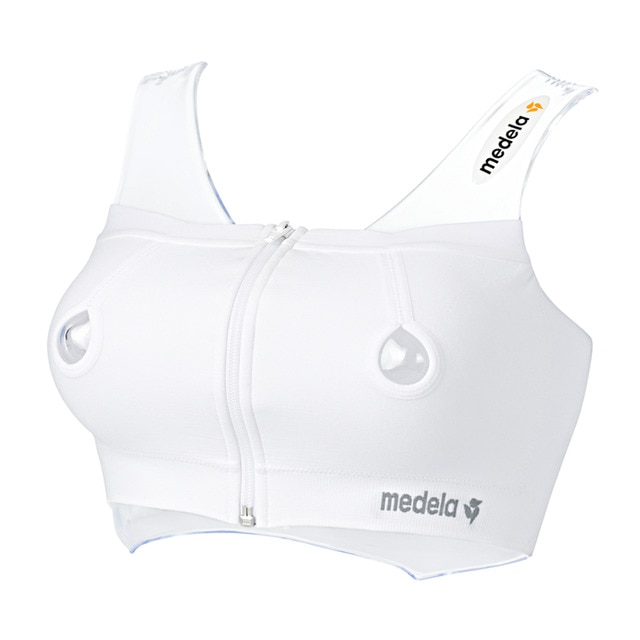 Top extracción fácil Medela Talla S blanco