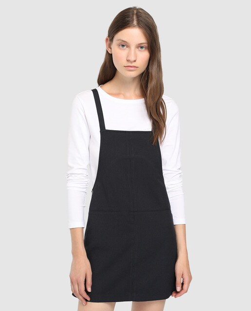 Easy Wear Pichi de Mujer Vestido Corto de Velvet El Corte Inglés Velvetón  Otoño Invierno Tirantes con Botones Textura Suave Moda - AliExpress Ropa de  mujer