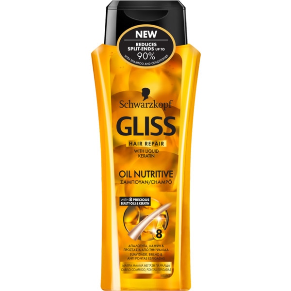 Champô para Pontas Espigadas embalagem 250 ml