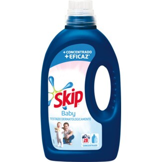 Skip Baby Detergente para a Máquina da Roupa de Bebé Líquido embalagem 28 doses