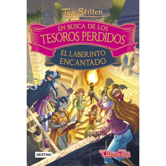 En busca de los tesoros perdidos. El laberinto encantado (Tapa dura)