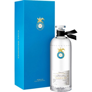 CASA DRAGONES tequila joven 100% agave azul botella 70 cl