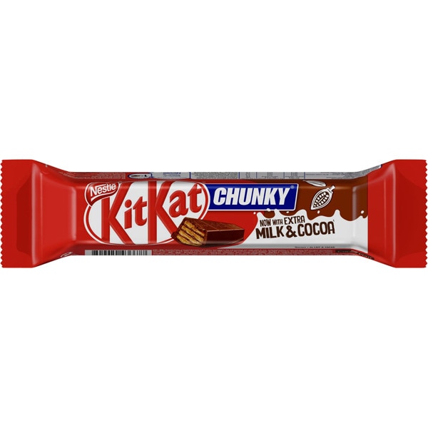 Buy Chunky Milk Chocolate Coated Biscuit Bars Each 40 G · NESTLE KITKAT ...