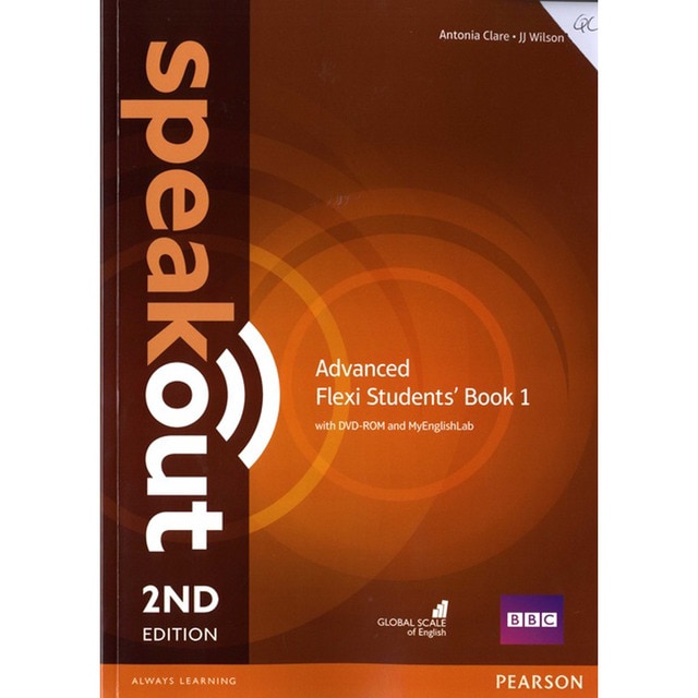 Speakout advanced 2nd edition flexi students' book 1 with myenglishlab pack