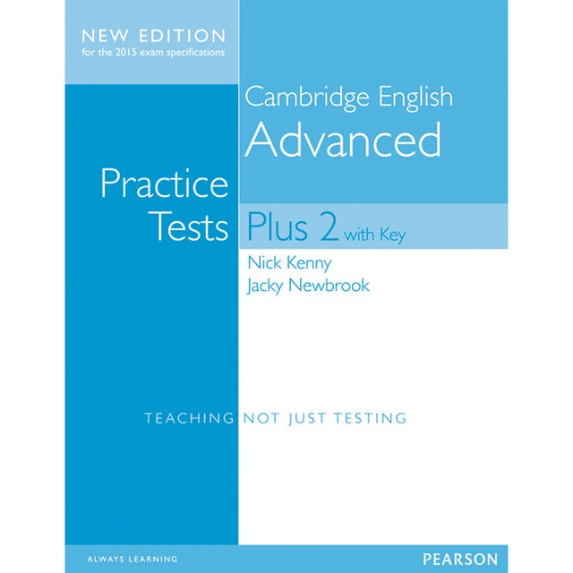 Cambridge advanced volume 2 practice tests plus new edition students' book with key