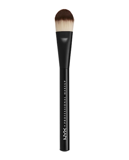 Brocha de Maquillaje Fluido Pro Flat Foundation Brush NYX Professional Makeup