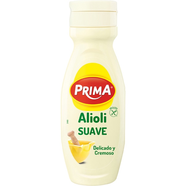 Comprar salsa ali oli suave sin gluten envase 300 ml · PRIMA