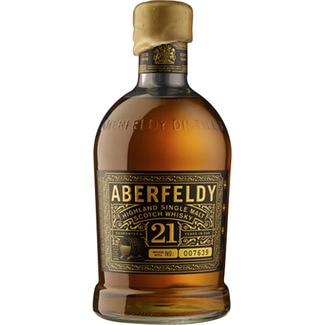 ABERFELDY whisky de malta escocés 21 años botella 70 cl