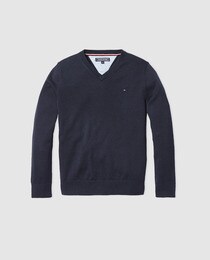 tommy hilfiger baby blue jumper