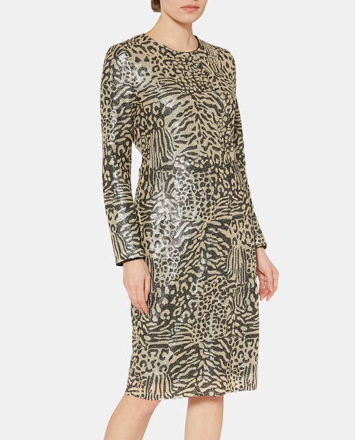 Con Bacconi Vestido Lentejuelas Mujer De Corto Gina 778Uq
