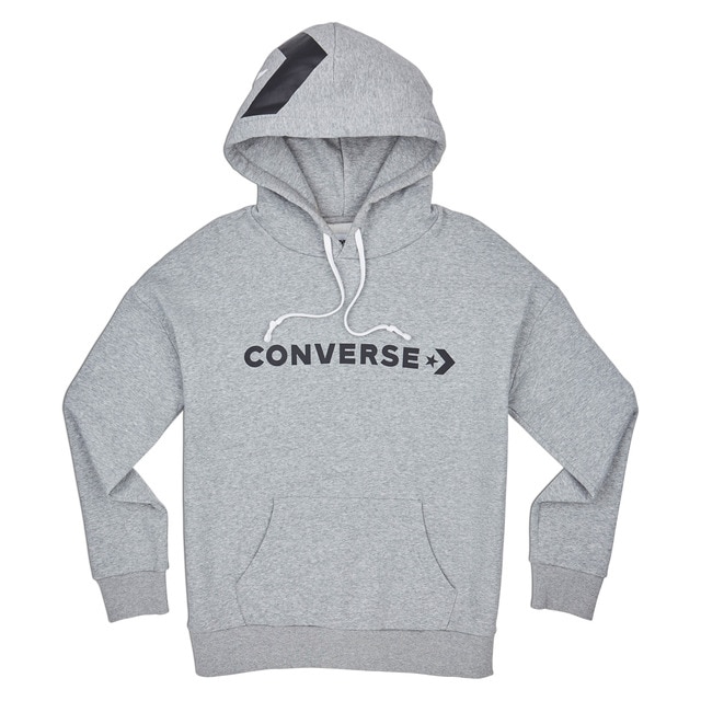 converse star chevron graphic pullover hoodie