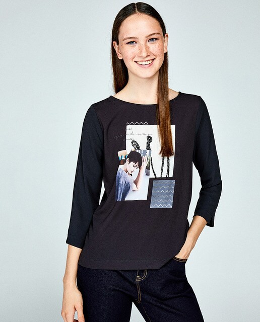 El · Moda · Ella Camisetas Corte Joven · 3 Inglés Sfera tIxSxqYw4