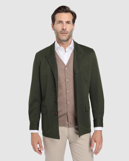 Chaqueta Teba de hombre Emidio Tucci kaki