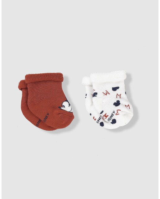 Pack de meias de bebé Disney do Mickey