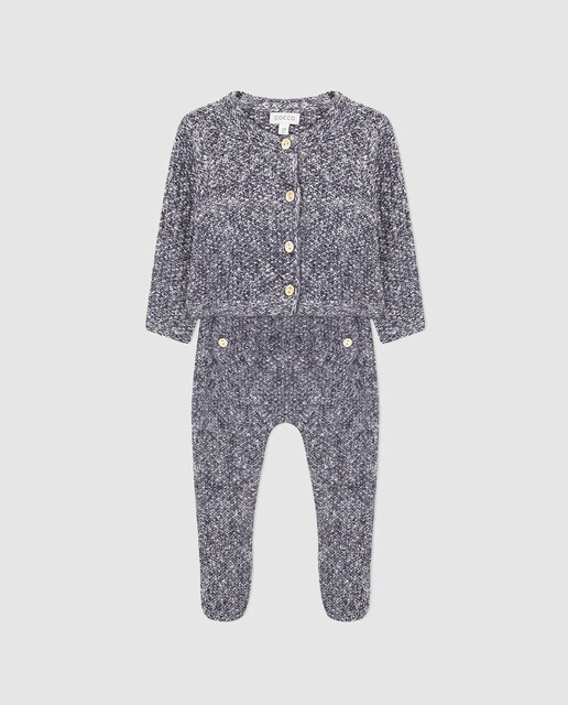 Conjunto de bebé menino Gocco em tricot