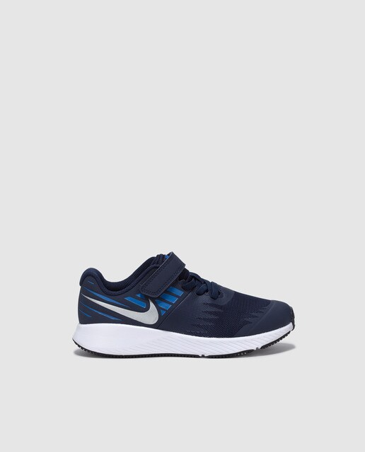 Runner Deportivas Con Niño Cordones De Color Star Nike Zapatillas Psv Azul pSzVUMGq