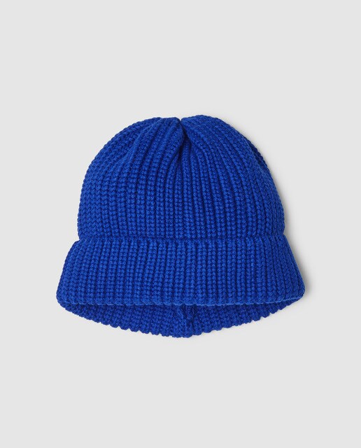 Gorro básico de menino Bass 10 azul