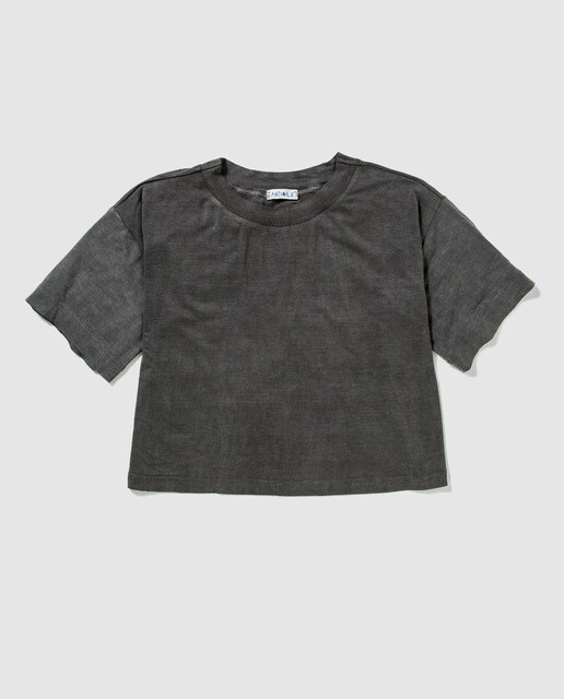 T-shirt Antimilk preta