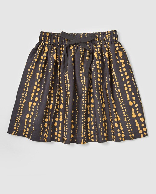 Saia Antimilk estampada