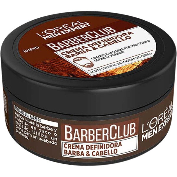 Barber Club crema definidora para barba y cabello con